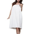 Woman Bath Towel Female Bath Robe Microfiber Bathrobe Body Spa Wrap Towel Super Absorbent Quick ...