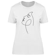thumbnail image 1 of Woman Beauty Design T-Shirt Women -Image by Shutterstock, Female XX-Large, 1 of 2
