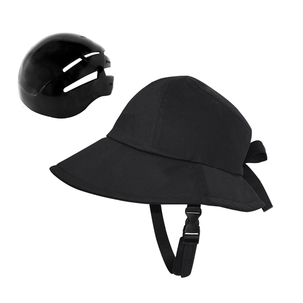 Woman Bicycles Helmets Hat Shaped Bike Helmets Sun Hat Bike Helmets Cycling Helmets Fishing Hat