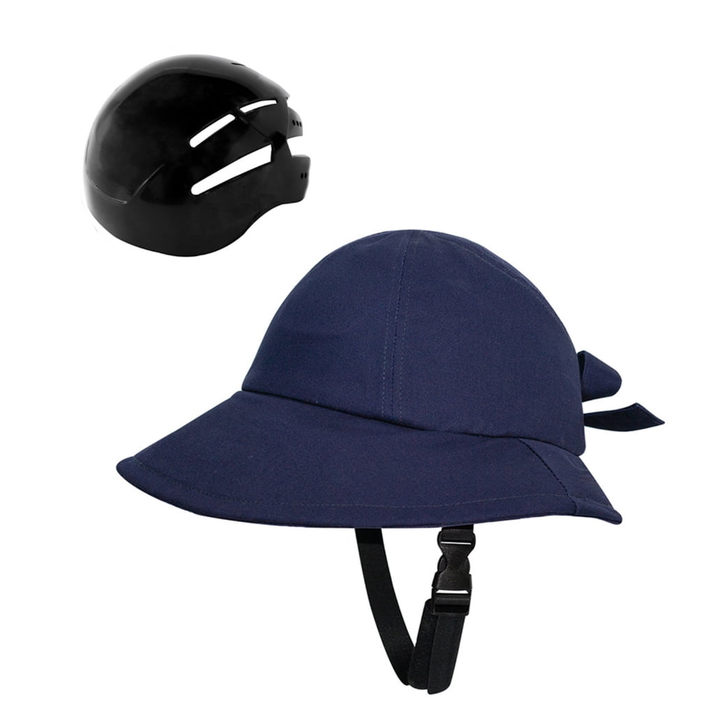 Woman Bicycles Helmets Hat Shaped Bike Helmets Sun Hat Bike Helmets Cycling Helmets Fishing Hat