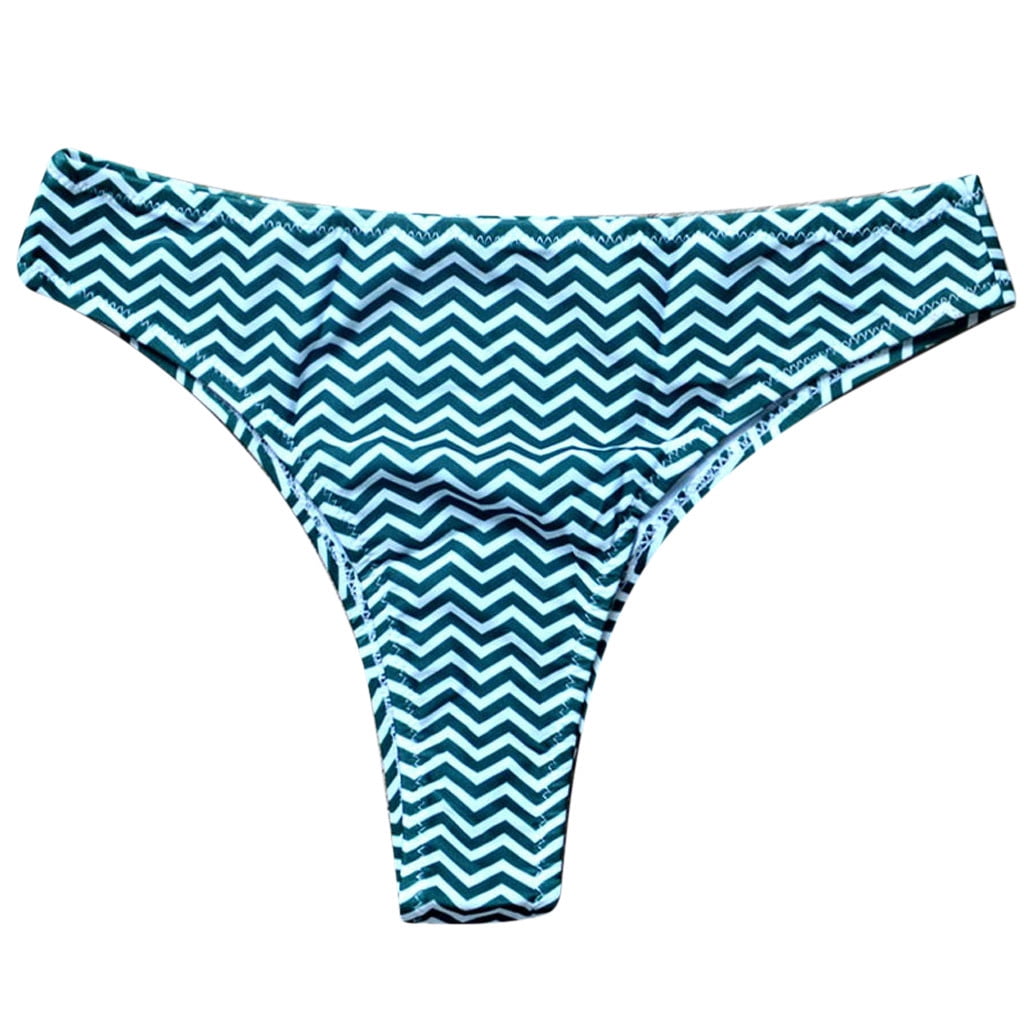 Woman Bikini Printed Bathing Bathing Beach Wear Swimming Bikini Bottoms