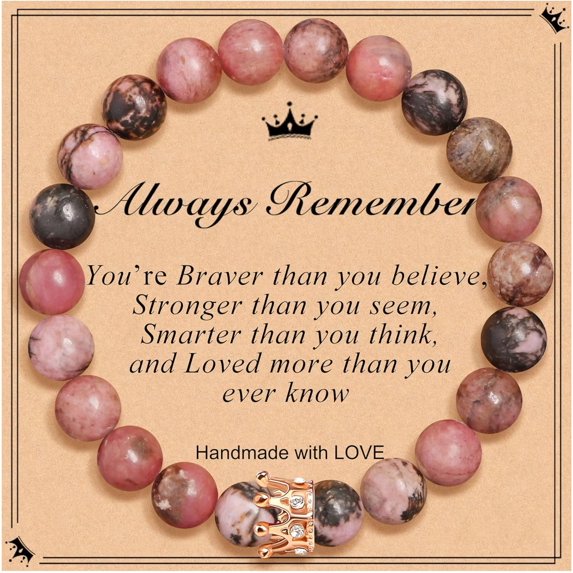 Woman Birthday Gifts Idea Friendship Gifts For Women Best Friends Besties Aunt Female Mom Daughter Granddaughter Gf Anniversary Christmas Valentines Day Graduation Healing Stone Crown Gifts For Her