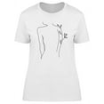 thumbnail image 1 of Woman Body T-Shirt Women -Image by Shutterstock, Female Large, 1 of 2