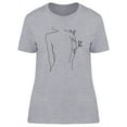 thumbnail image 1 of Woman Body T-Shirt Women -Image by Shutterstock, Female x-Large, 1 of 2
