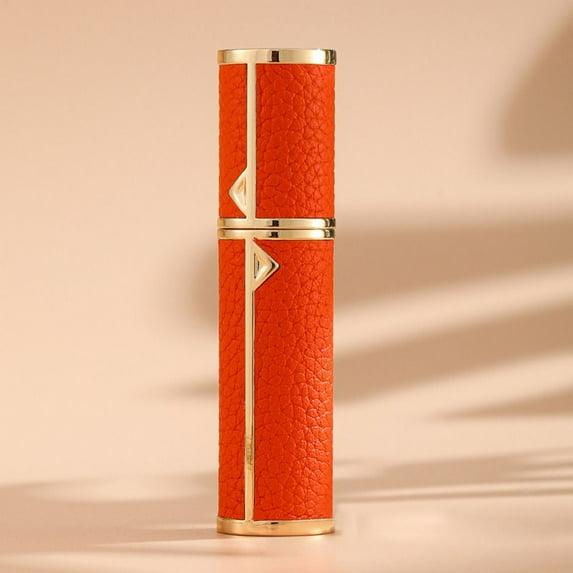 Woman Bottom Filling Refillable Ultra-fine Mist Fragrance Container PU Leather Empty Cosmetic Container Parfume Atomizer Bottle Perfume Bottle Spray Bottle 04