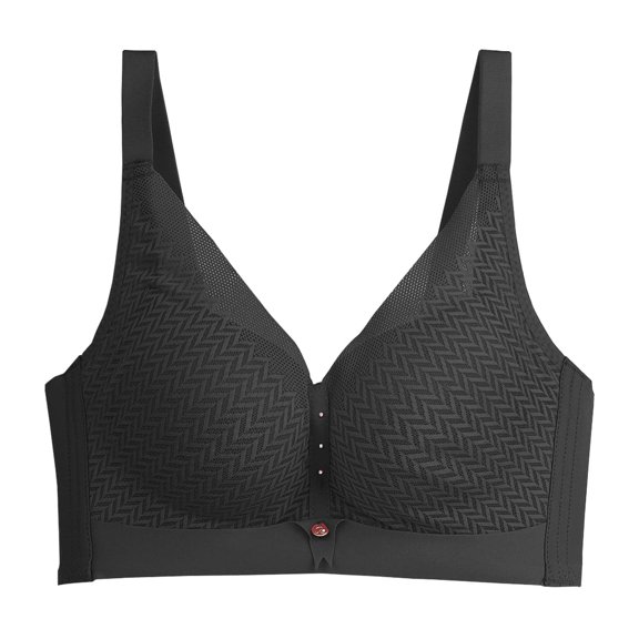 Woman Bra Back-Smoothing Bra Feature V-Neck No Underwire Bra 36 Style W-398