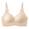 thumbnail image 1 of Woman Bra Seamless Bra Adjustable Straps Bra No Underwire Bras Everyday Bra Support Bras for Women, 1 of 2
