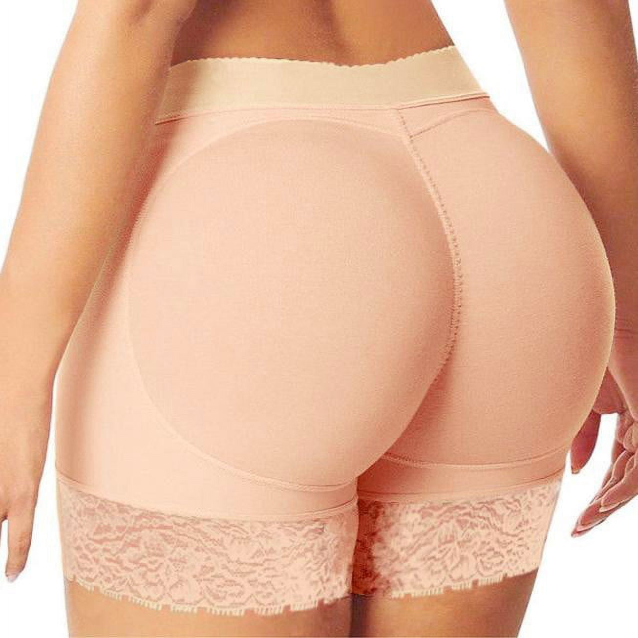 M&D 3722 Body Shaper Butt Lifter Slimmer Shorts  Calzones Levanta Cola  Beige : : Clothing, Shoes & Accessories