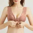 thumbnail image 1 of Woman Clothes Under $5 Front Closure Bras for Older Women Plus Size Wide Strap Underwear Bras Push Up Lace Seamless Bra Supportive Posture Full Coverage Everyday Bras Ofertas En, 1 of 5