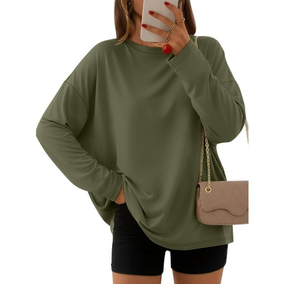 Woman Clothes Fashion Autumn Long Sleeve T-Shirt Women Basic Tee Shirt Oversize T Shirt Women Casual O-neck Women Tshirt Versatile Blusas De Mujer Ofertas