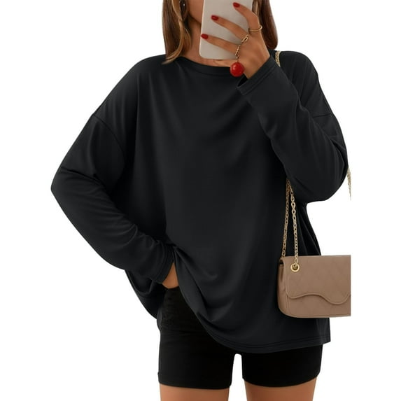 Woman Clothes Fashion Autumn Long Sleeve T-Shirt Women Basic Tee Shirt Oversize T Shirt Women Casual O-neck Women Tshirt Versatile Blusas De Mujer Ofertas