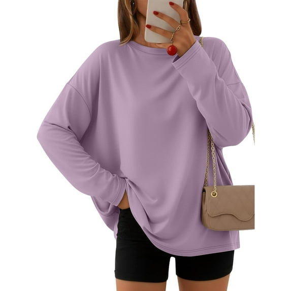 Woman Clothes Fashion Autumn Long Sleeve T-Shirt Women Basic Tee Shirt Oversize T Shirt Women Casual O-neck Women Tshirt Versatile Blusas De Mujer Ofertas