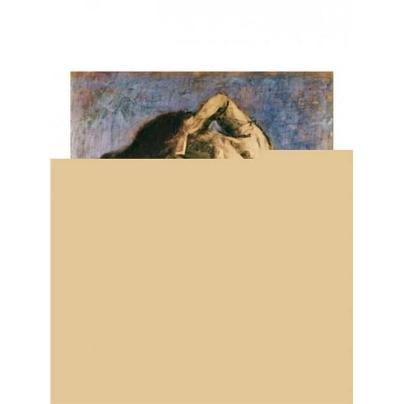 Woman Combing Her Hair Poster Print by Edgar Degas