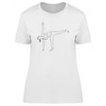 thumbnail image 1 of Woman Doing Yoga Design T-Shirt Women -Image by Shutterstock, Female Small, 1 of 2