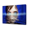 thumbnail image 1 of Woman Eyes Water Soul Psychology Canvas Poster Bedroom Decor Sports Landscape Office Room Decor Gift,Frame-style,16x24inch(40x60cm), 1 of 8