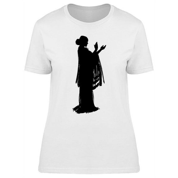 Woman Flamenco Dress T-Shirt Women -Image by Shutterstock, Female Medium