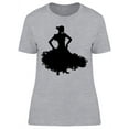 thumbnail image 1 of Woman Flamenco Style T-Shirt Women -Image by Shutterstock, Female Large, 1 of 2