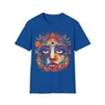 thumbnail image 1 of Woman Floral Third Eye Unisex Softstyle T-Shirt Boho Native American Style, 1 of 3