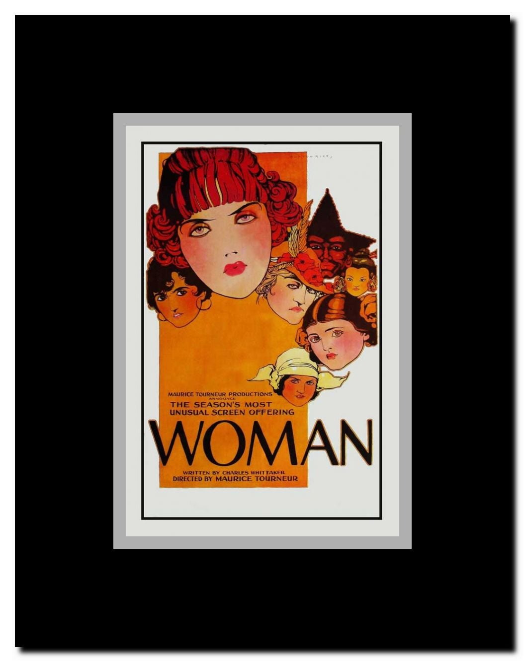 Woman Framed Movie Poster