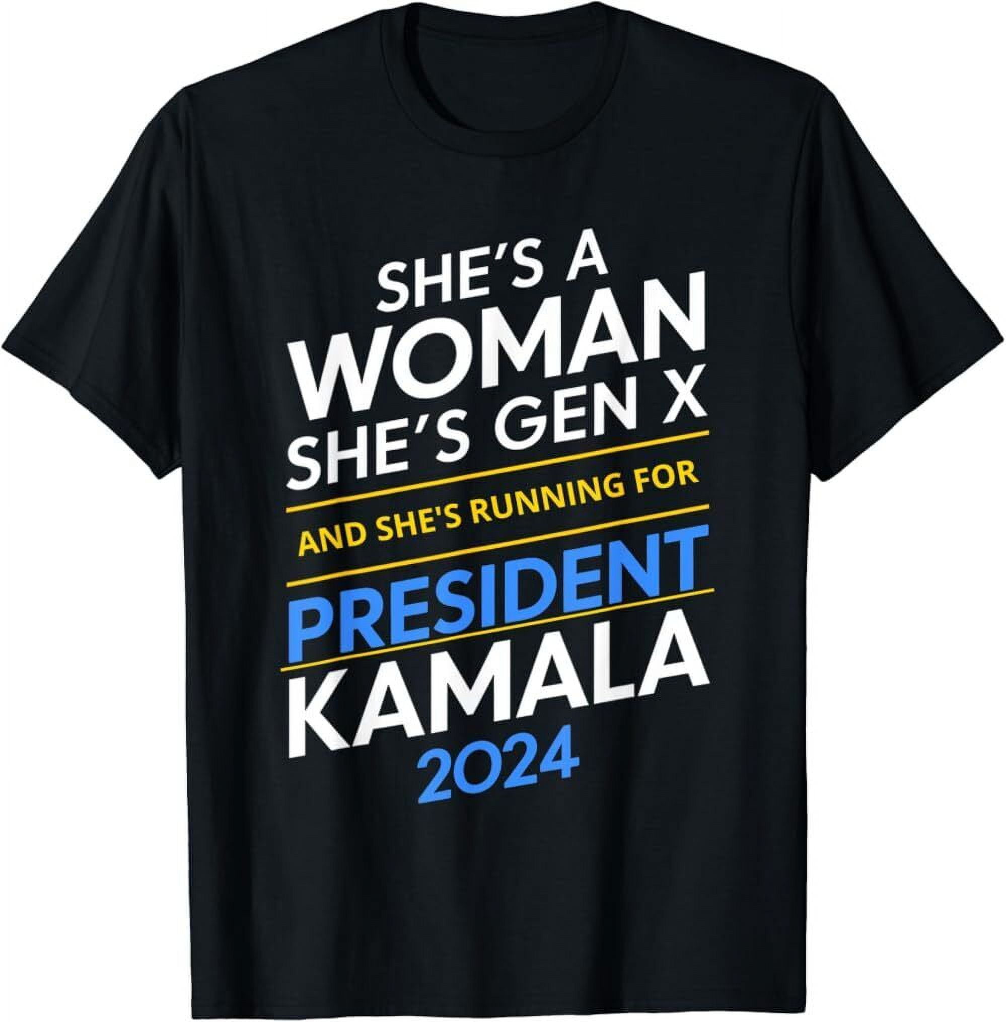 Woman Gen X Kamala Harris President 2024 President Election TShirt