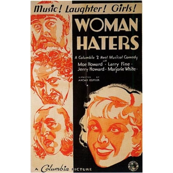 Woman Haters Movie Poster - 11 x 17 in.