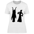 thumbnail image 1 of Woman In Dancing Pose T-Shirt Women -Image by Shutterstock, Female Large, 1 of 2