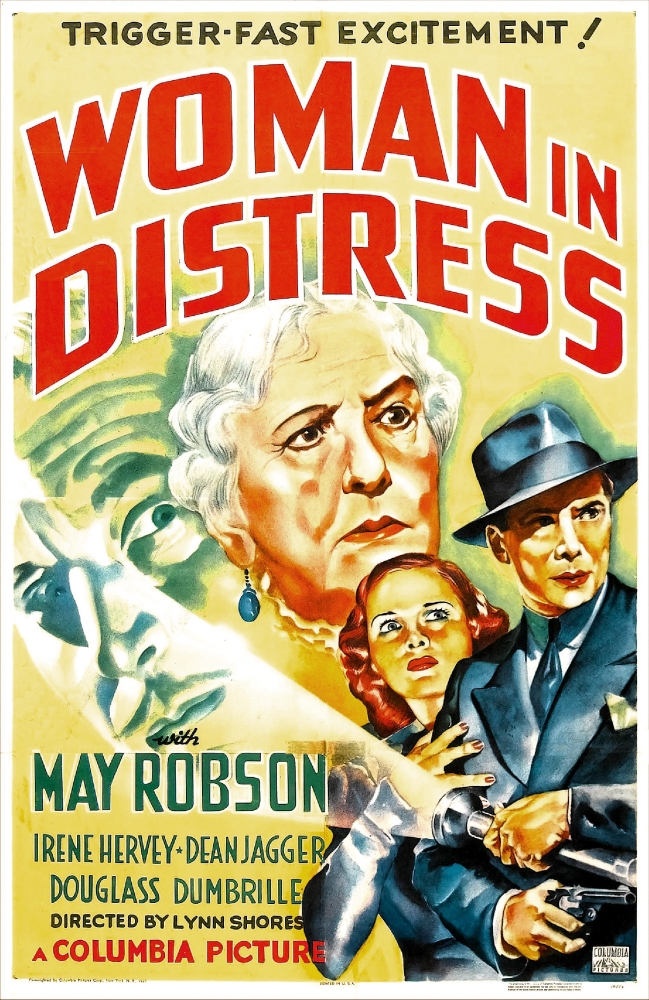 Woman In Distress U Canvas Art - (11 x 17)