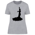 thumbnail image 1 of Woman In Long Dress Design T-Shirt Women -Image by Shutterstock, Female Small, 1 of 2