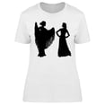 thumbnail image 1 of Woman In Long Dress T-Shirt Women -Image by Shutterstock, Female Small, 1 of 2