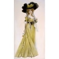 thumbnail image 1 of Woman In Victorian Dress And Large Hat History (18 x 24), 1 of 1