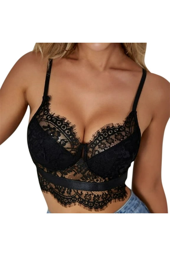 Woman Lace Thin Underwear Female Transparent Bras For Women Lace Sexy Lingerie Bralette For Ladies