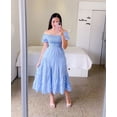 thumbnail image 1 of Woman Long Dresses for Flower Suspender Female Summer Party short Elegant Casual Boho Holiday Dress Girl Off Shoulder Lady Print, 1 of 7