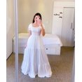 thumbnail image 1 of Woman Long Dresses for Flower Suspender Female Summer Party short Elegant Casual Boho Holiday Dress Girl Off Shoulder Lady Print, 1 of 7