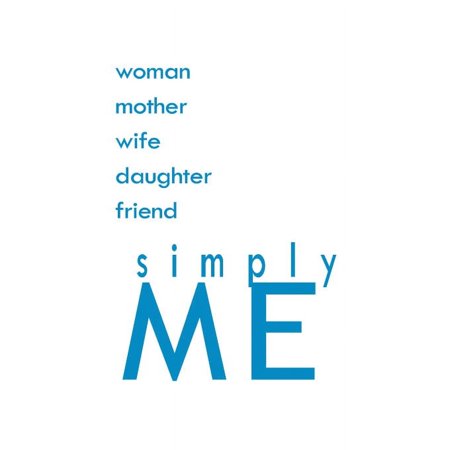 Woman Mother Wife Daughter Friend.. Vinyl Quote - Large - Azul