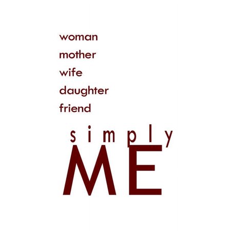 Woman Mother Wife Daughter Friend.. Vinyl Quote - Small - Dark Red