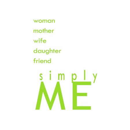 Woman Mother Wife Daughter Friend.. Vinyl Quote - Small - Lime