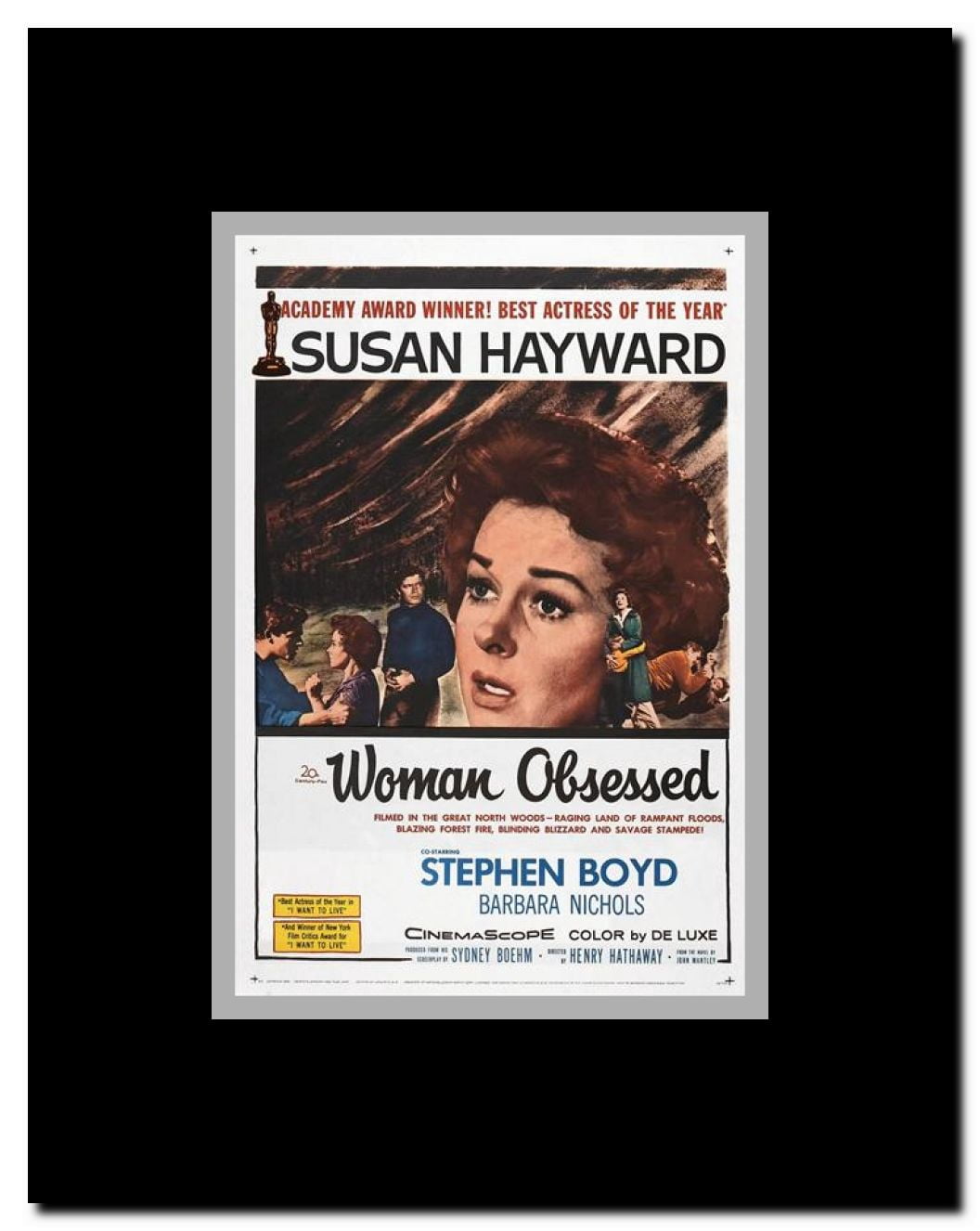 Woman Obsessed Framed Movie Poster