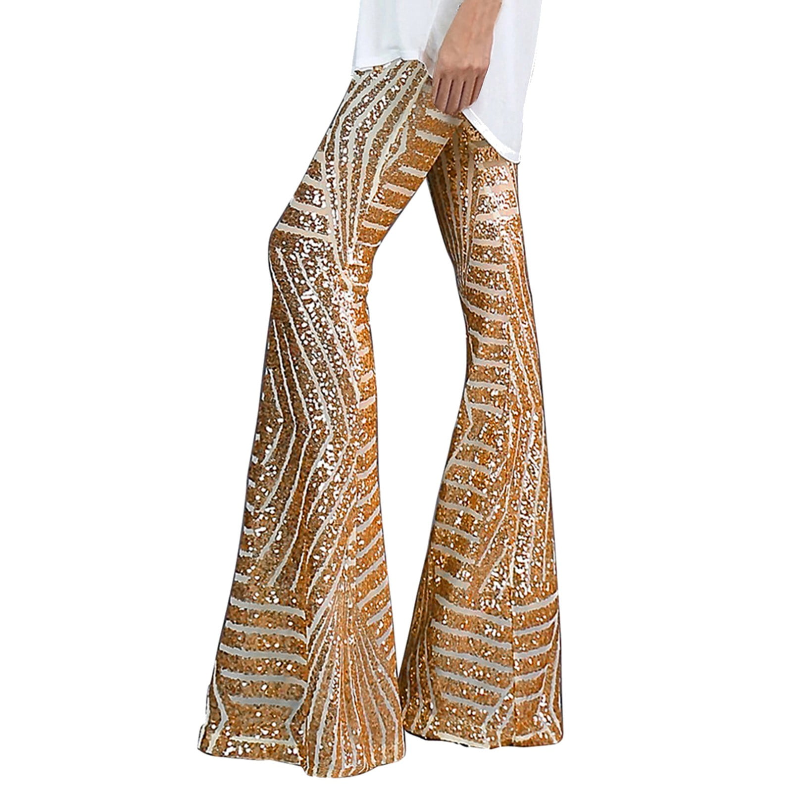 Ladies Womens 70s Disco Dancing Diva Mamma Mia Fancy Dress Costume Outfit Flares Ladies Womens 70s Disco Dancing Diva Mamma Mia Fancy Dress Costume Outfit Flares