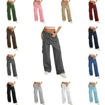 Woman Pants Clearance Women's Bottom Sweatpants No Drawstring Joggers Pants Workout High Waisted Yoga Pants With Pockets Casual Pants for Women