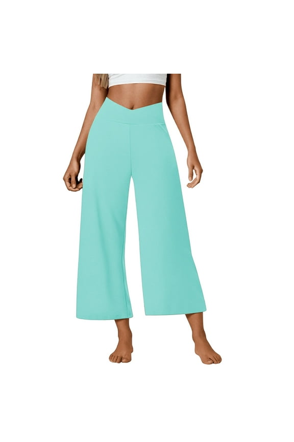 Woman Pants Wide Leg Baggy Mint Green Pant Women Casual Comfortable Pants Women Summer Clothes
