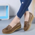 thumbnail image 1 of Woman Platform Shoes Fashion Casual Shoes Luxury Loafers Free Shipping Items Women Comfortable Lazy Women's Shoes Large Size 44, 1 of 6