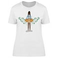 thumbnail image 1 of Woman Playing Timpani  T-Shirt Women -Image by Shutterstock, Female x-Large, 1 of 2