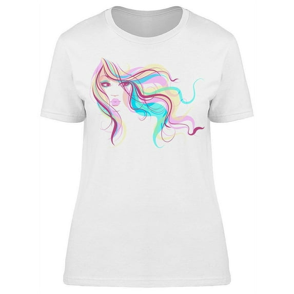 Woman Portrayed: Abstract T-Shirt Women -Image by Shutterstock, Female XX-Large