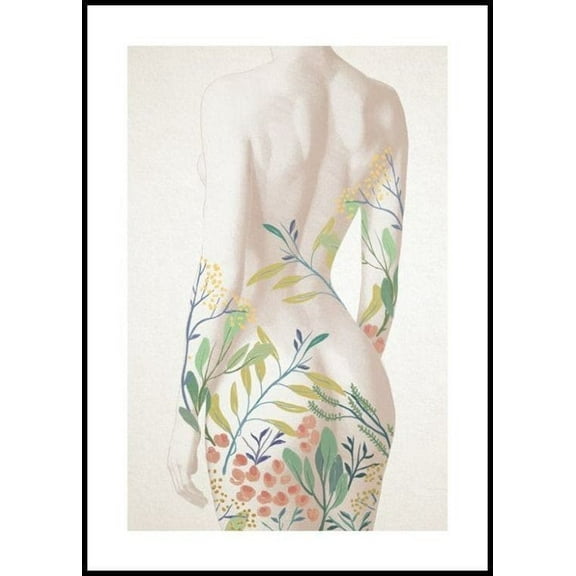 Woman Poster Wall Art, Modern Wall Decor For Living Room Bedroom, 8x12 UNFRAMED