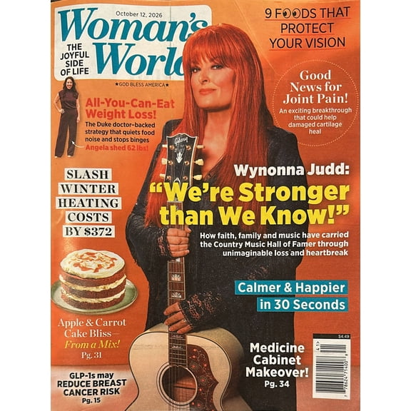 WomanS World Magazine October 12,2026
