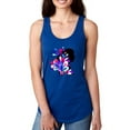 thumbnail image 1 of Woman Silhouette Colorful Racerback Tank Women -Image by Shutterstock, Female Large, 1 of 4