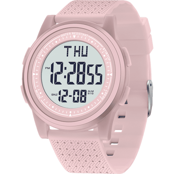 Woman Sport Watch Digital Sport Watch with Stopwatch/Alarm/Dual Time/Calender Waterproof Watch for Woman Gifts for Woman Teen
