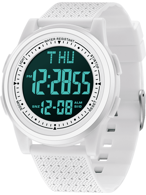Woman Sport Watch Digital Sport Watch with Stopwatch/Alarm/Dual Time/Calender Waterproof Watch for Woman Gifts for Woman Teen
