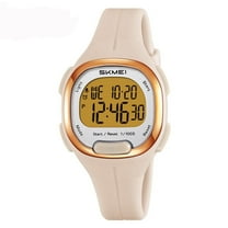 Woman Sports Watch Digital Watch with Alarm/Stopwatch/Back Light Multifunctional Waterproof Sports Watch for Women