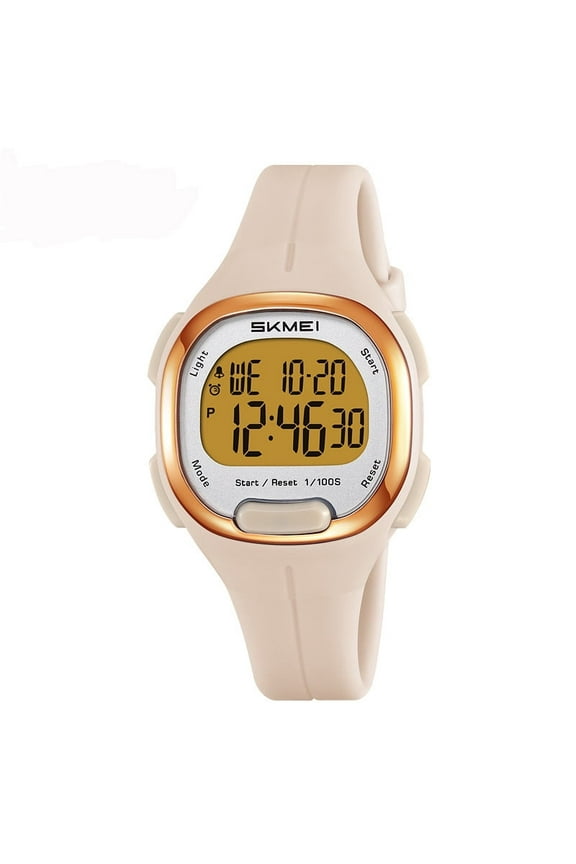 Woman Sports Watch Digital Watch with Alarm/Stopwatch/Back Light Multifunctional Waterproof Sports Watch for Women